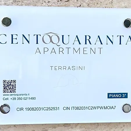 Apartment Centoquaranta Terrasini